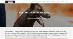 Desktop Screenshot of northeastk9conditioning.com